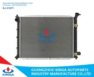 2002 Ford Escort eng yaxshi sovutish tizimi Brazing Avtomatik Avtomobil Spareparts alyuminiy Kumush Radiator